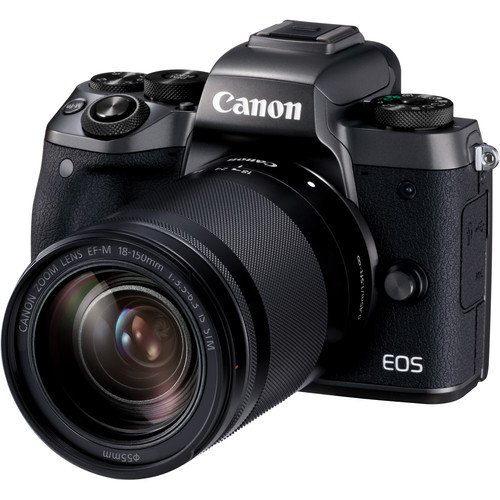 Canon EOS M5 18-150 Aynasız Fotoğraf Makinesi (Kamera + Lens+ Adaptör) - Canon Eurasia Garantili