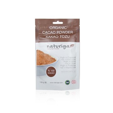 Naturiga Organik Kakao Tozu 100gr.