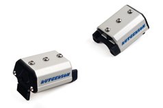 Control line end stops with sheaves for 32mm track