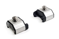 Adjustable plunger stoppers for 50mm tracks
