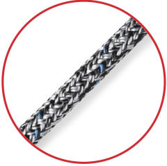 BLUE OCEAN D/BRAID 12mm BLACK