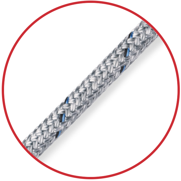 BLUE OCEAN D/BRAID 14mm GREY