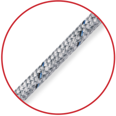 BLUE OCEAN D/BRAID 14mm GREY