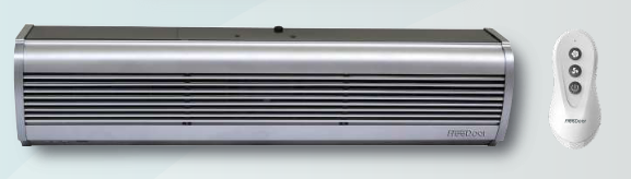 Freedoor Hava Perdesi 200 cm FM-1220T/Y5GS SİLVER