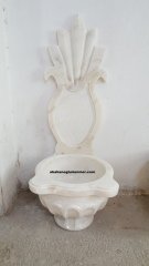 aynalı banyo kurnası, aynalı kurna modelleri,kurna ölçüleri : 45x45x115 cm aynalı kurnalar -029