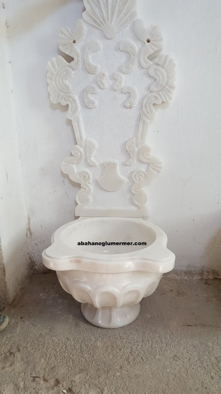 aynalı banyo kurnası, aynalı kurna modelleri,kurna ölçüleri : 45x45x115 cm aynalı kurnalar -033