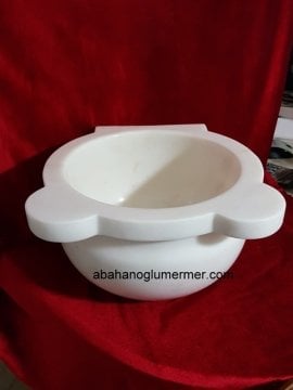 mermer kurna,hamam kurnası,banyo kurnası ölçüleri 35x20 cm -079