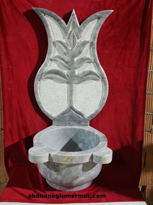 osmanlı modeli aynalı mermer kurna, aynalı kurna -0121