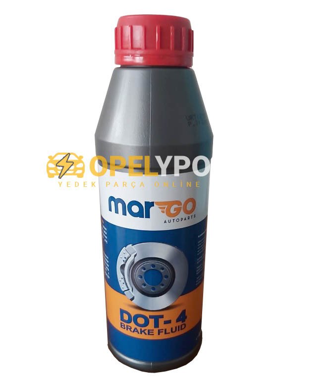 MARGO 450 ML Fren Hidrolik Yağı DOT4 MARGO Marka