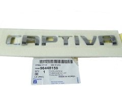Chevrolet Captiva Yazısı Orjinal Gm Marka 96448159