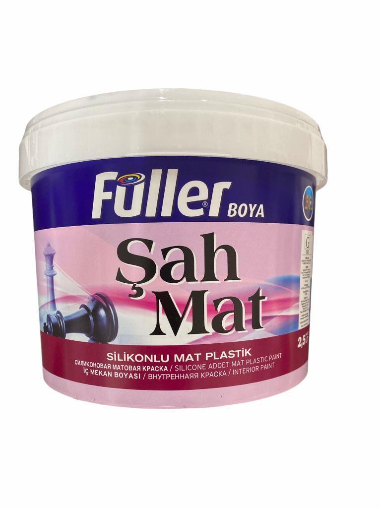 Füller Şahmat Silikonlu Mat İç Cephe 2,5 litre Siyah