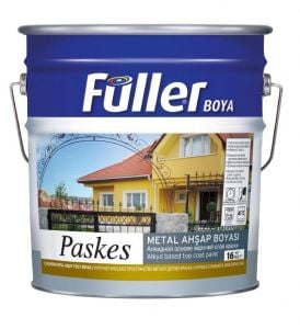 Paskes Sentetik Metal Boya 0,75 Kg Vişne