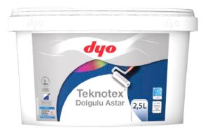 Dyo Teknotex Dolgulu Dış Cephe Astarı 2,5 Litre Beyaz