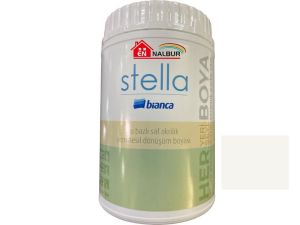 Bianca Stella 1020 Antik Beyaz Su Bazlı Saf Akrilik Boya 1 Litre