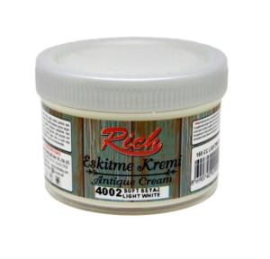 Rich Eskitme Kremi 4002 Soft Beyaz 160 cc Antique Cream