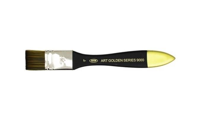 Rich Art Golden Zemin Fırçası No 1,5 9000 Seri Sarı Uç 4 cm