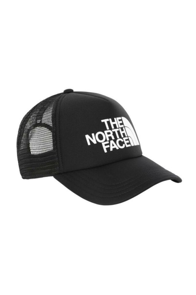 The north face logo trucker discount