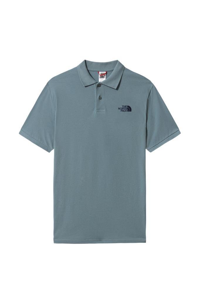 The North Face Polo Piquet Polo Yaka Erkek Tişört Mavi