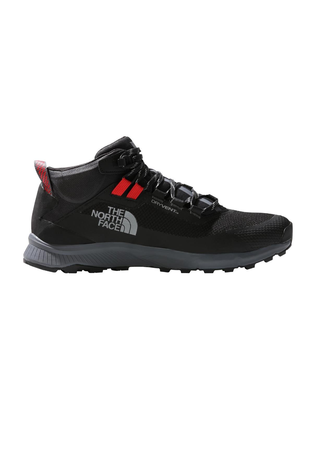 The North Face Cragstone Mid Waterproof Ayakkabı Erkek Siyah/Gri