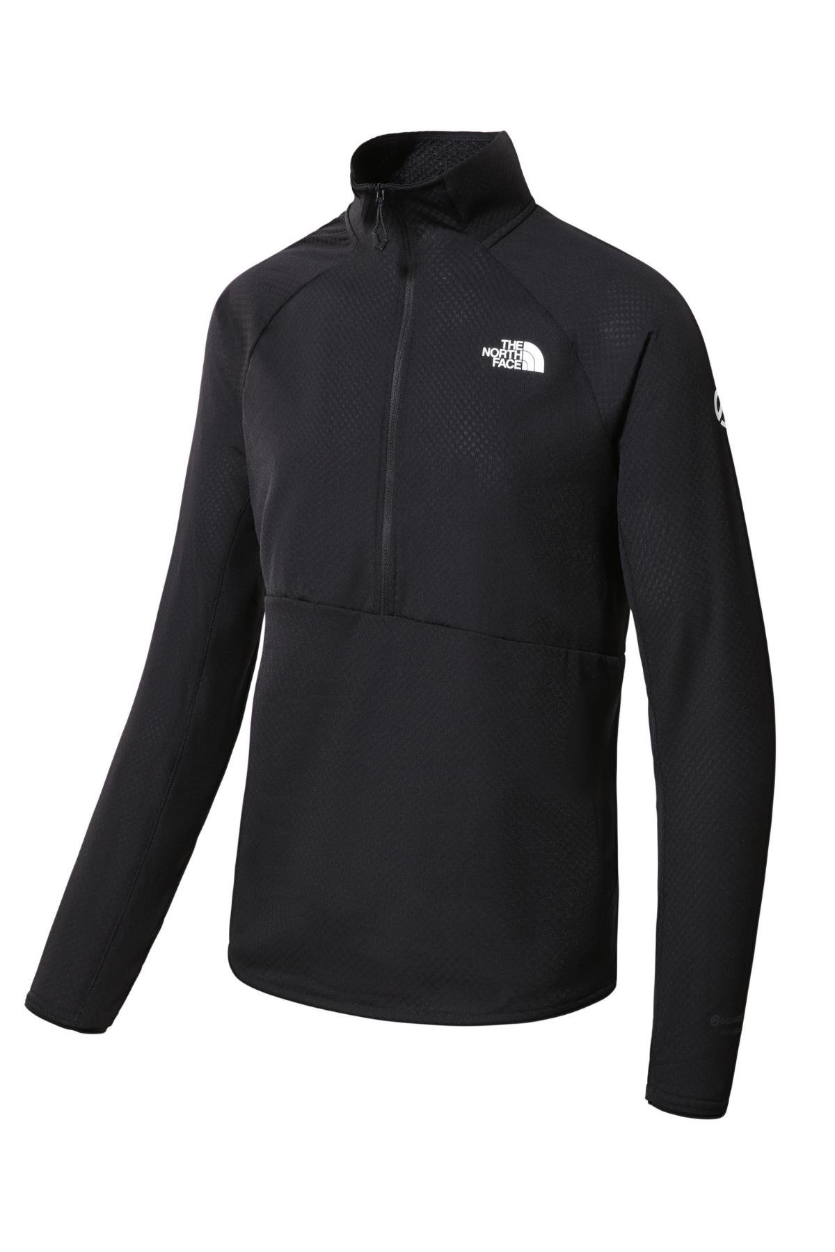 The North Face Summit Futurefleece Yarım Fermuarlı Polar Erkek Siyah