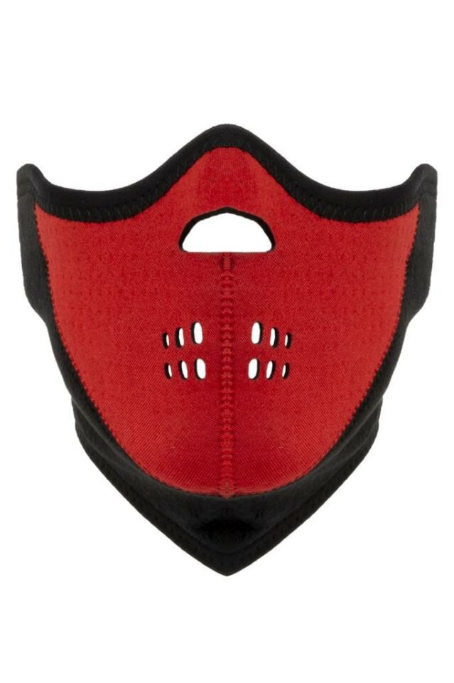 Panthzer Geilo Maske Çocuk Kırmızı