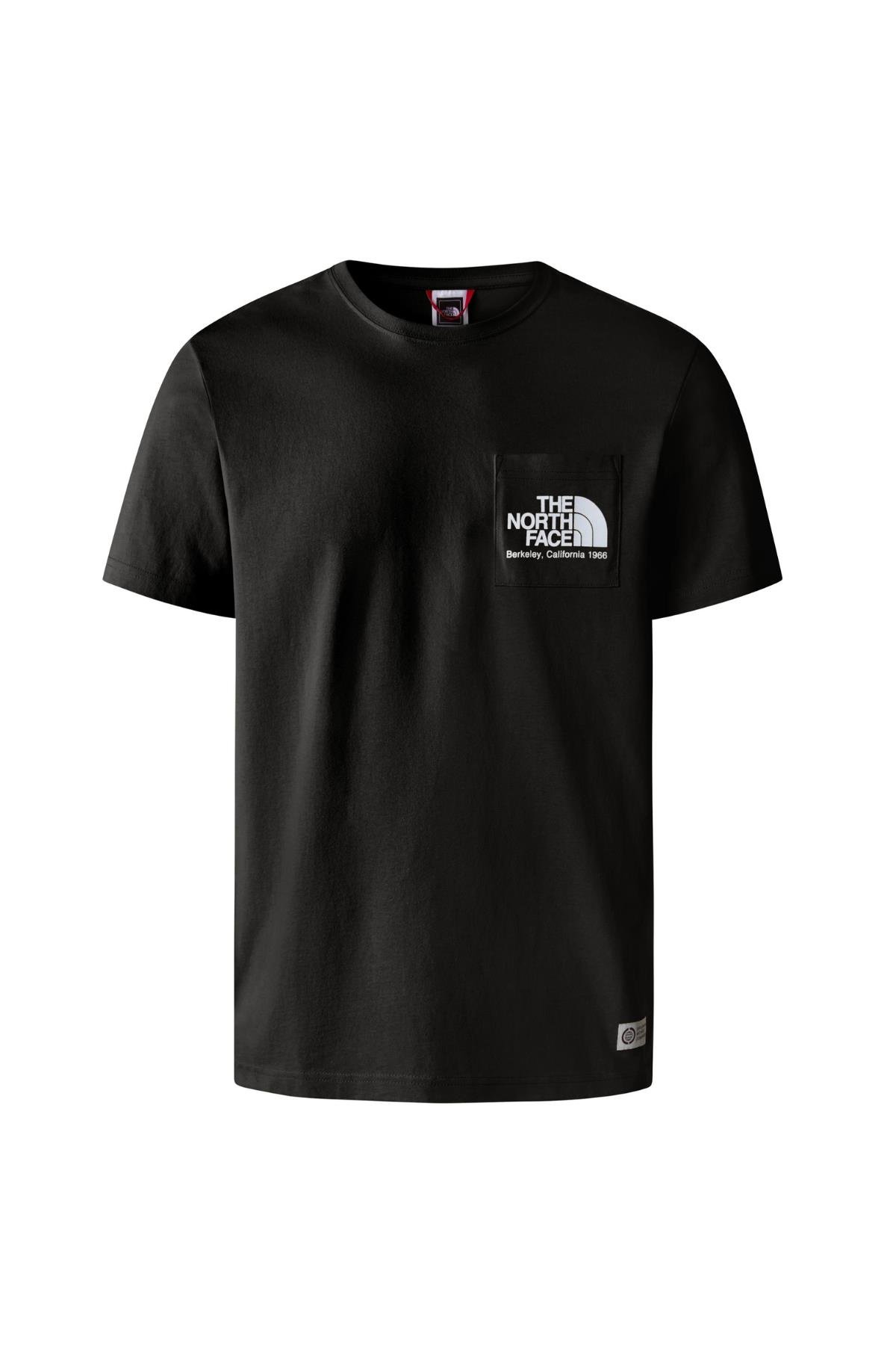 The North Face M Berkeley California Pocket Tee Erkek Tişört Siyah