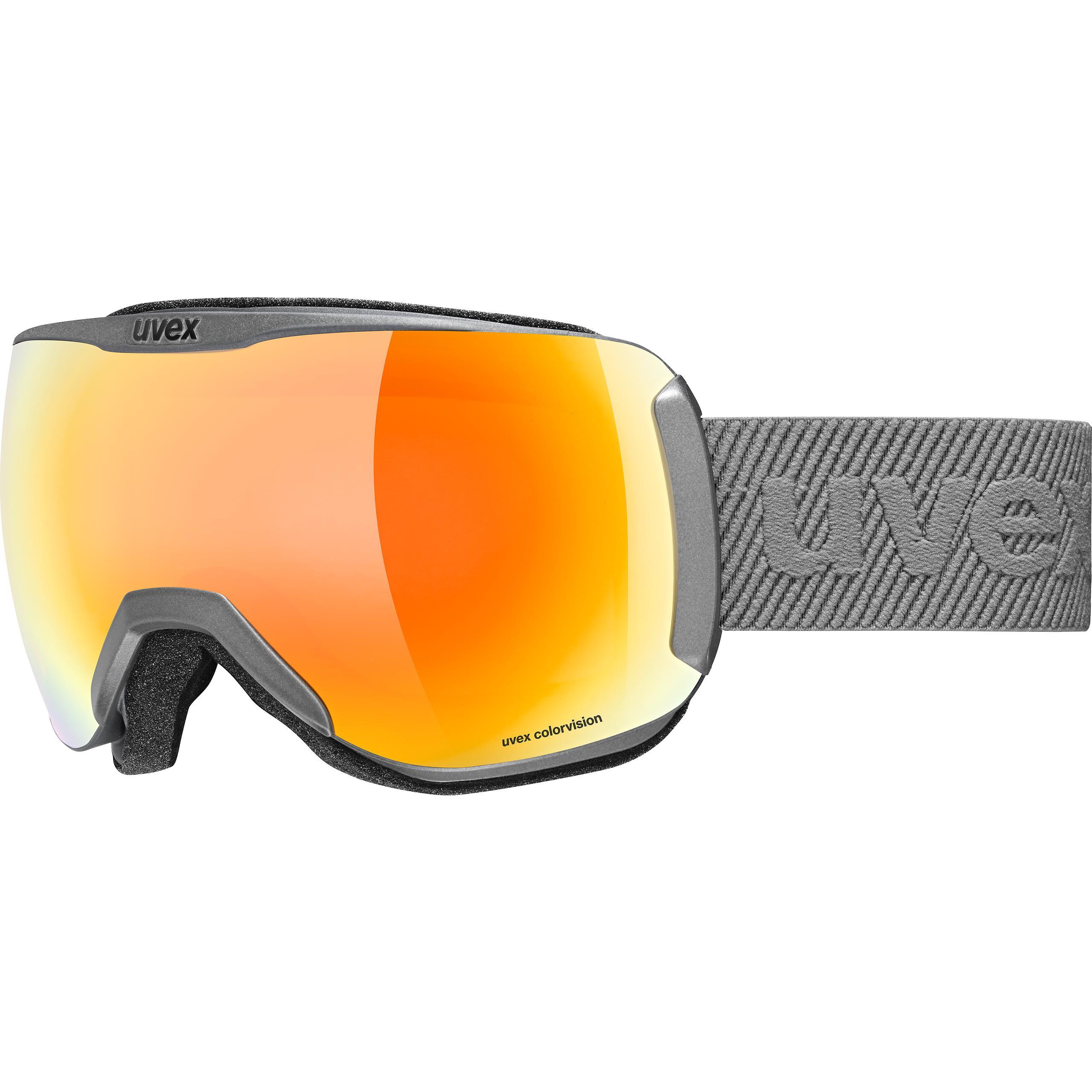 Uvex Downhill 2100 Cv Rhino Mat Gri Turuncu Kayak Gözlüğü