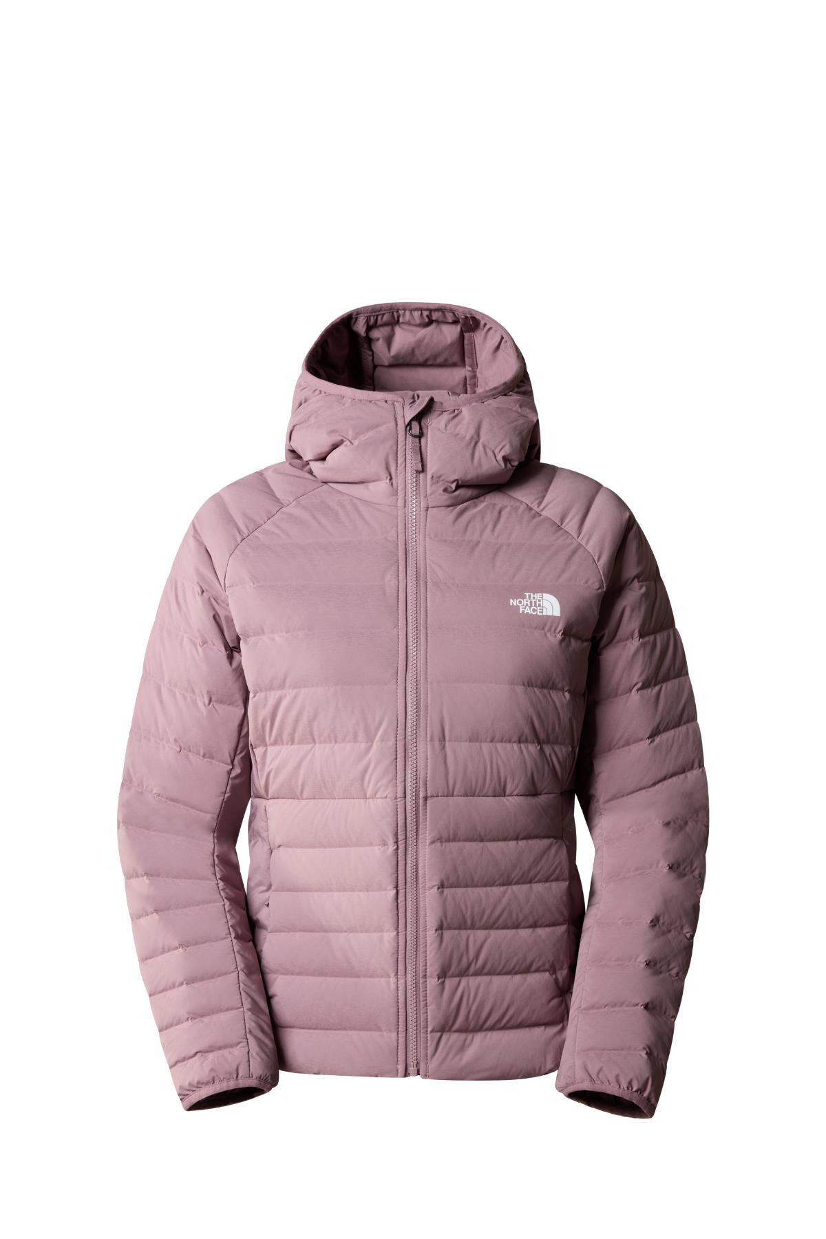 The North Face Kadın Belleview Stretch Down Hoodie Mont Lila