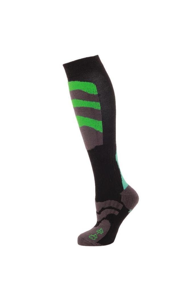 Panthzer Ski Socks Erkek Kayak Çorap Yeşil/Mavi