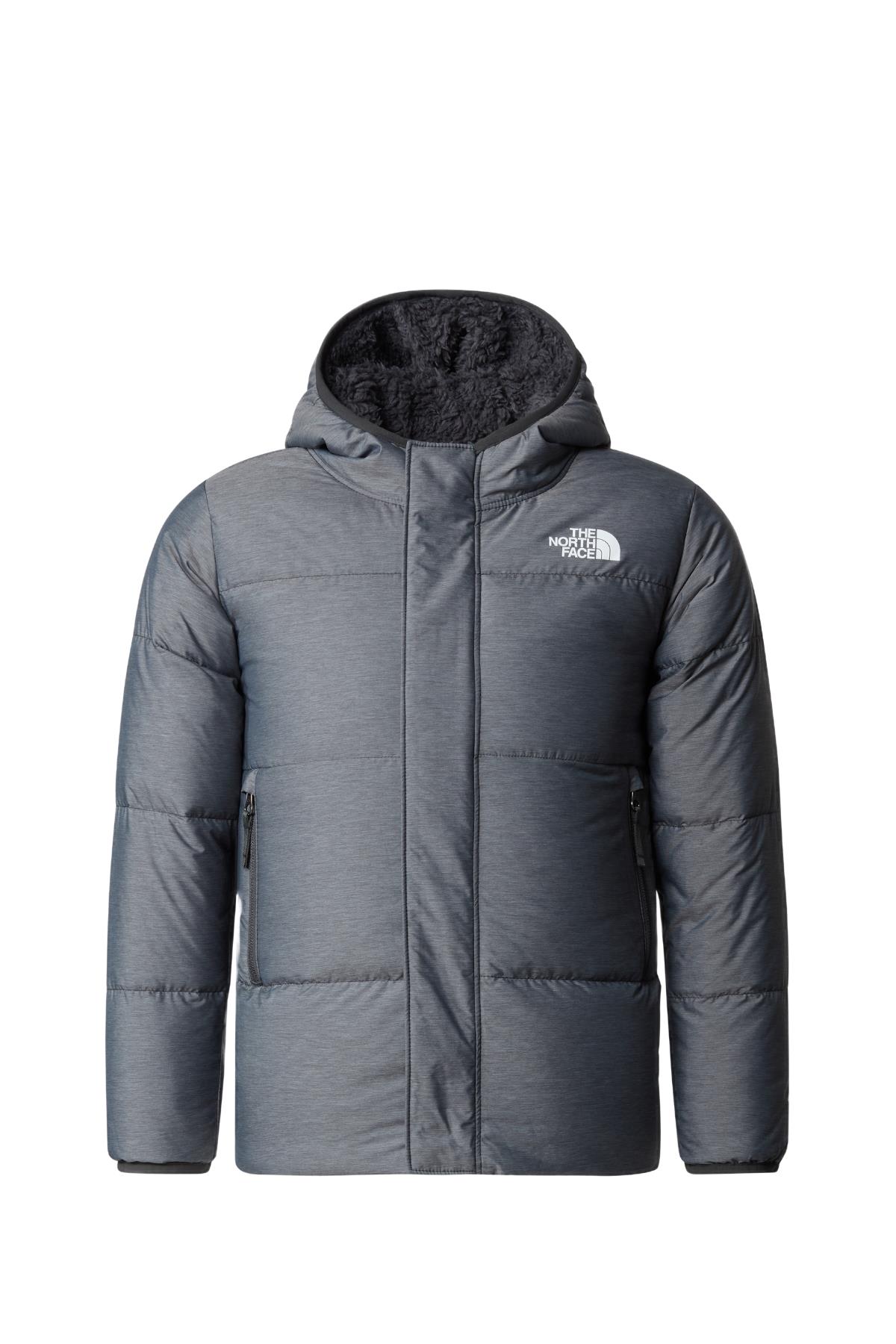 The North Face Kid North Down Hooded Jacket Çocuk Mont Gri