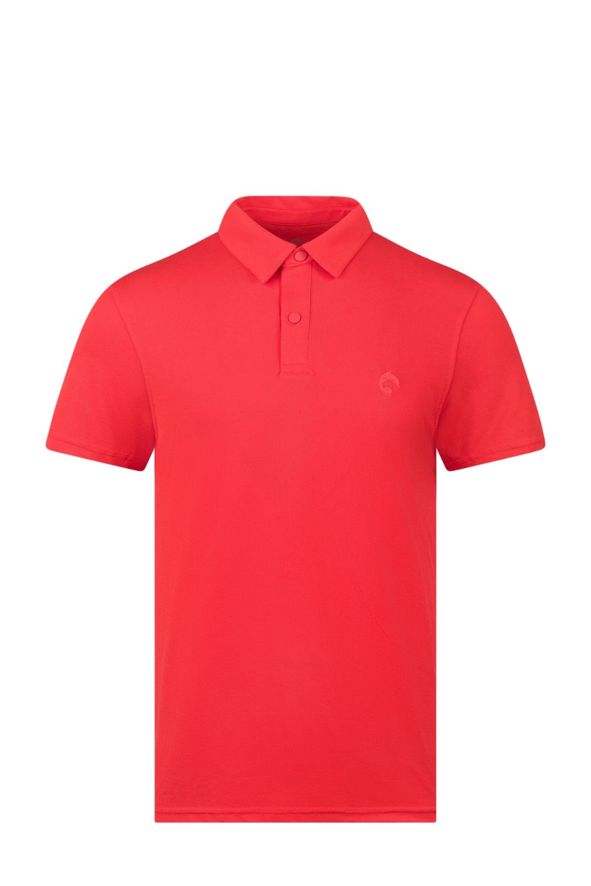Panthzer Orkla Polo Yaka T-Shirt Kırmızı