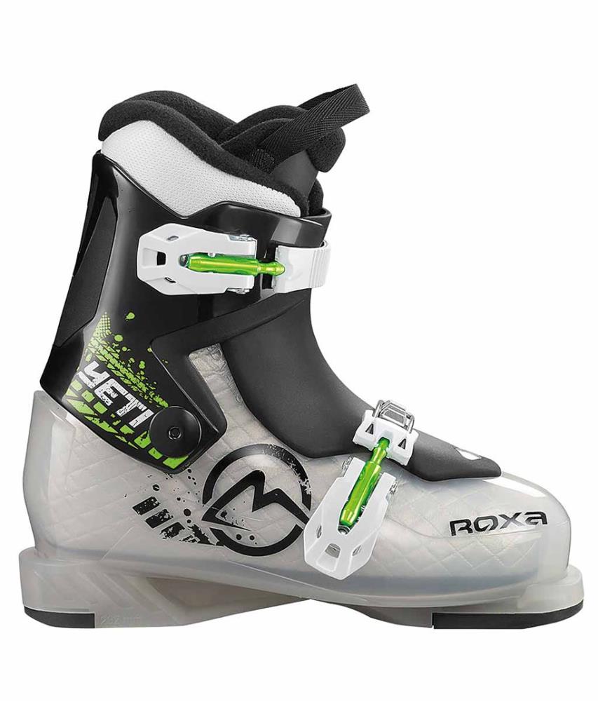 Roxa Yeti 2 Çocuk Kayak Ayakkabısı Siyah / Yeşil