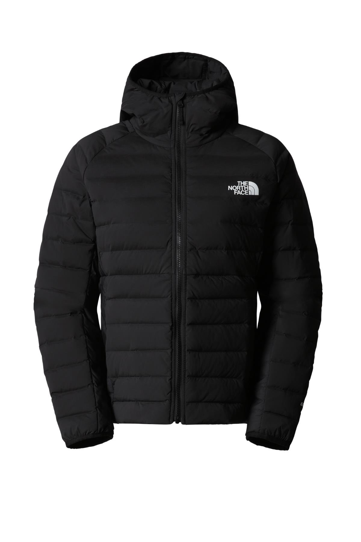 The North Face Belleview Stretch Down Hoodie Mont Kadın Siyah