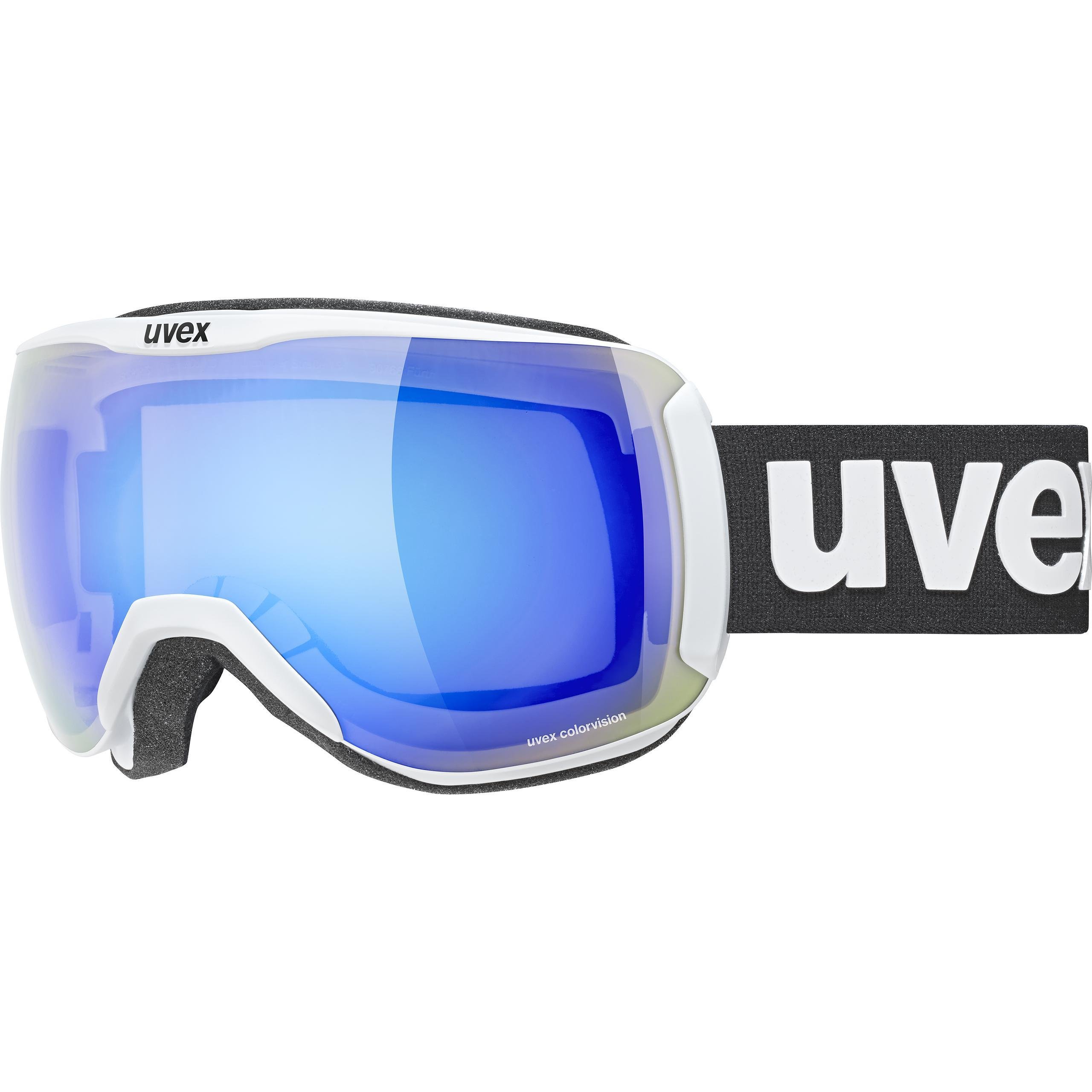 Uvex Downhill 2100 Cv Beyaz Mat Sl/Mavi Kayak Gözlüğü