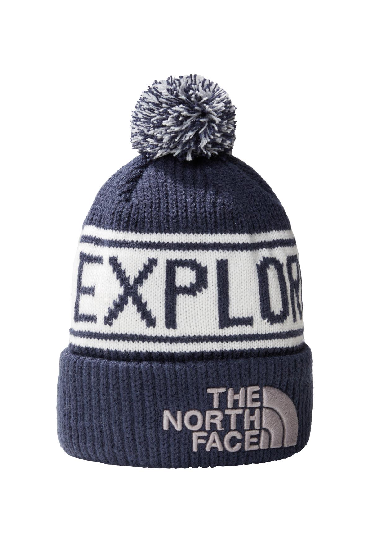 The North Face Retro Tnf Pom Beanie Bere Lacivert