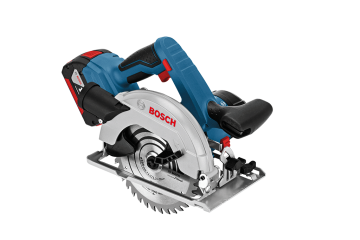 Bosch Professional GKS 18 V-57 G 2,6 Ah Çift Akülü Daire Testere - L-boxx Çantalı