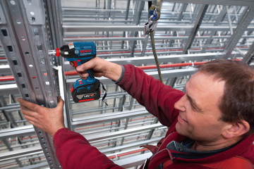 Bosch Professional GDX 18 V-EC 4 Ah Çift Akülü Darbeli Somun Sıkma - Kömürsüz Motor