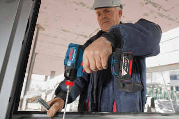 Bosch Professional GDX 14,4 V-EC 4 Ah Çift Darbeli Somun Sıkma - Kömürsüz Motor