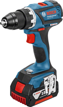 Bosch Professional GSR 18 V-EC 5 Ah Çift Akülü Delme/Vidalama - L-boxx Çantalı