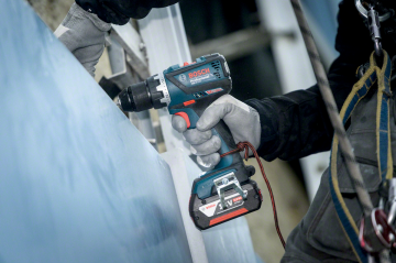 Bosch Professional GSR 18 V-EC 5 Ah Çift Akülü Delme/Vidalama - L-boxx Çantalı