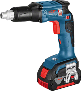 Bosch Professional GSR 18 V-EC TE 5 Ah Çift Akülü Alçıpan Vidalama - Kömürsüz Motor