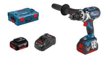 Bosch Professional GSR 18 V-85 C 5 Ah Çift Akülü Delme/Vidalama - L-boxx Çantalı