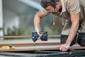 Bosch Professional GDR 18V-200 C 5 Ah Çift Akülü Darbeli Somun Sıkma - L-boxx Çantalı