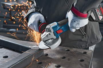 Bosch Professional GWS 18 V-10 C ProCore 5,0 Ah Çift Akülü Taşlama - L-boxx Çantalı