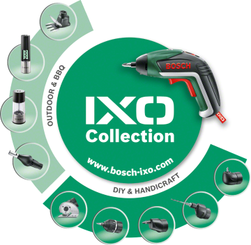 Bosch IXO Collection Çim Biçme Adaptörü