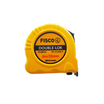 Fisco Mandallı Double-Lok  8 Metre * 25 mm Çelik Şerit Metre
