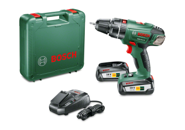 Bosch PSB 18 LI-2 Çift Akü 2,5 Ah Akülü Darbeli Delme/Vidalama Makinesi