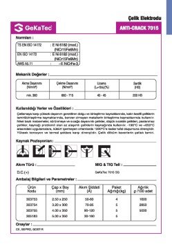 GeKaTec ANTİ CRACK 7015