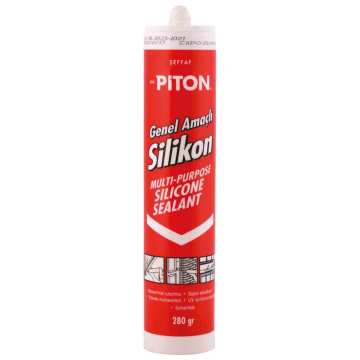 Genel Amaçlı Şeffaf Silikon 280 Gr - 3 Adet