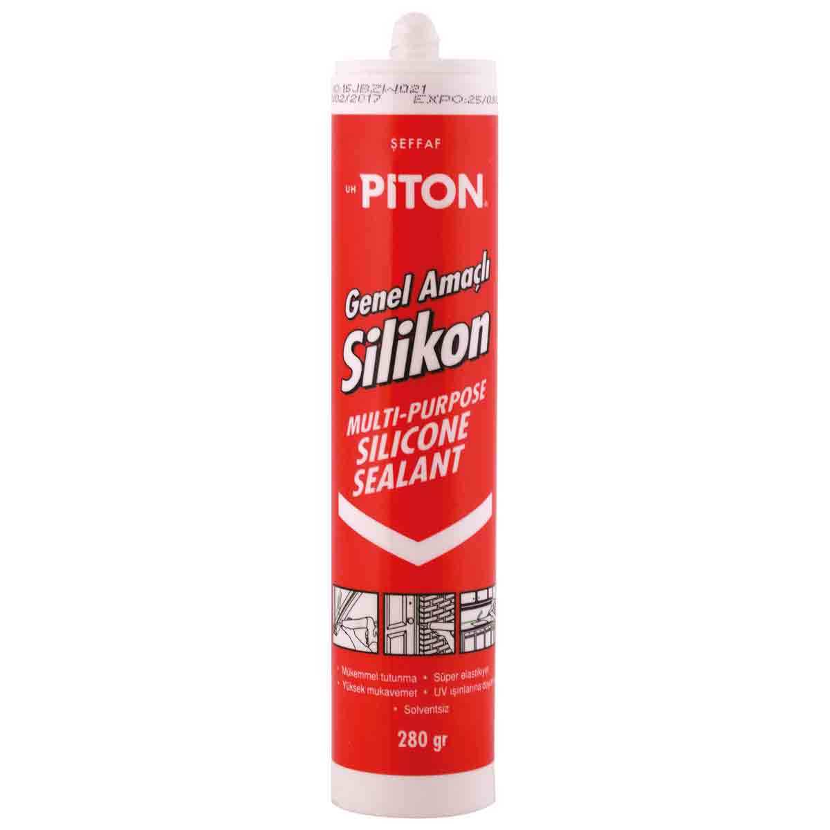 Genel Amaçlı Beyaz Silikon 280 Gr - 3 Adet